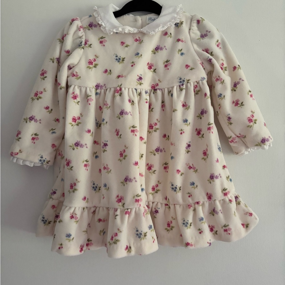 Ralph Lauren Dress with Floral Accents